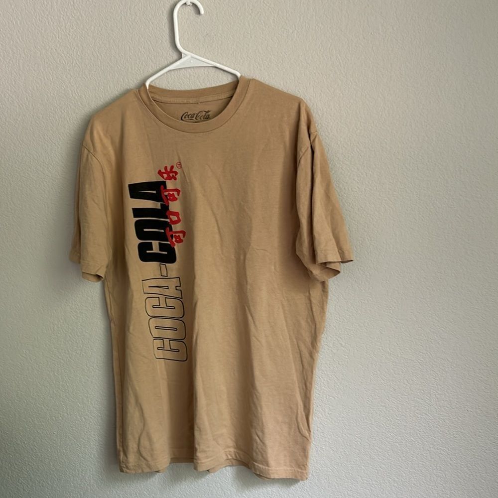 Coca cola T shirt Sz L vintage impeccable